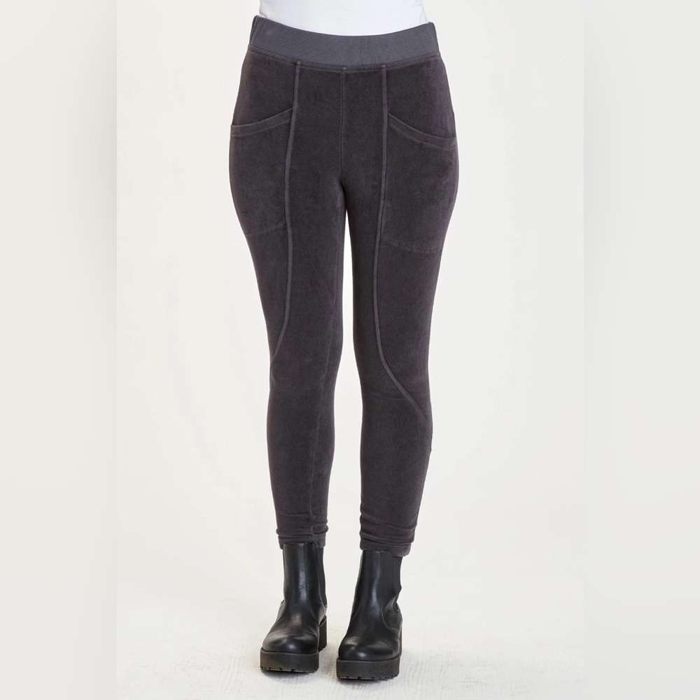 XCVI Wallace Soft velour Leggings Pants NWT